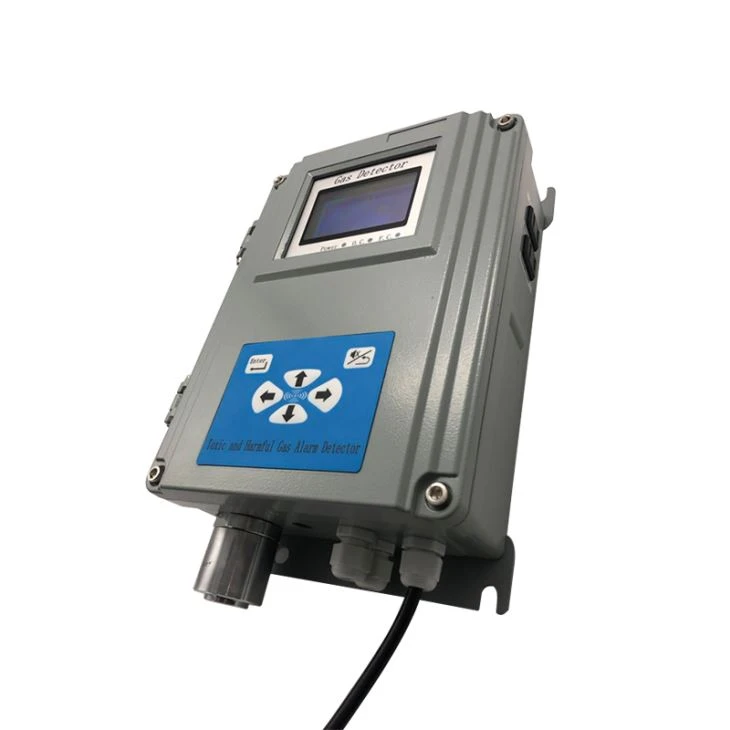Environmental industries wall-mounted  gas alarming detector for gas leak sensor and gas alarm detection