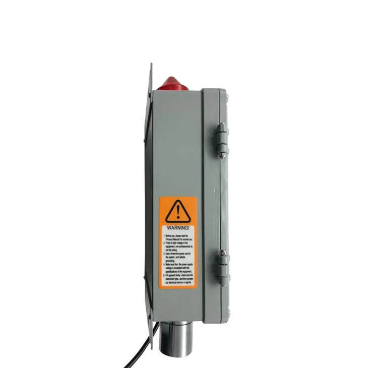 Environmental industries wall-mounted  gas alarming detector for gas leak sensor and gas alarm detection
